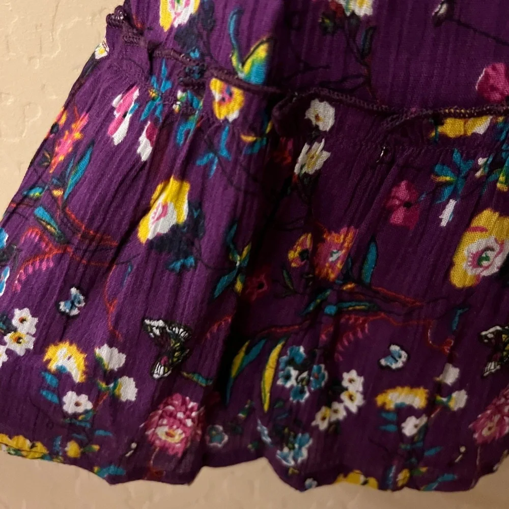 Anthony Richards Purple Floral & Butterfly Print Sundress - Picture 10 of 16